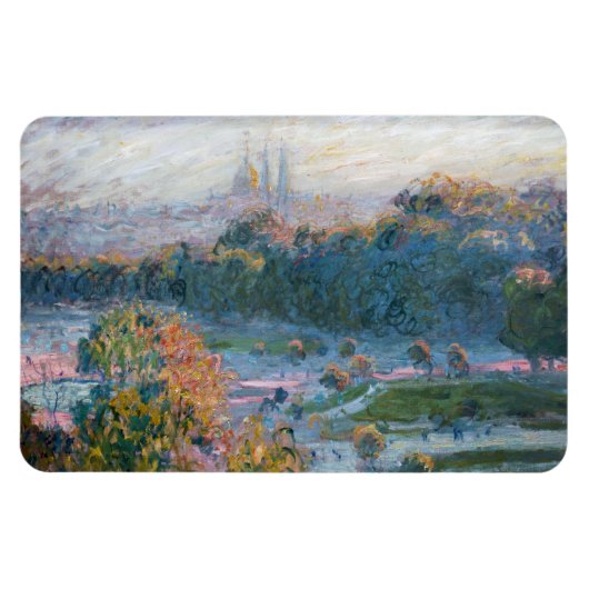 Claude Monet - Uitzicht van de Tuileries, Studie Magneet (Horizontaal)