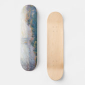 Claude Monet - Uitzicht van de Tuileries, Studie Persoonlijk Skateboard (Voorkant)