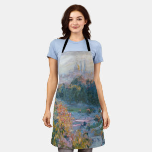 Claude Monet - Uitzicht van de Tuileries, Studie Schort