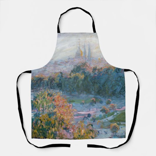 Claude Monet - Uitzicht van de Tuileries, Studie Schort (Voorkant)