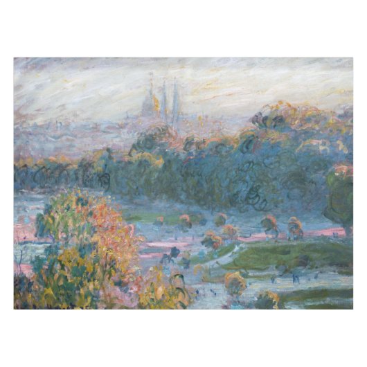 Claude Monet - Uitzicht van de Tuileries, Studie Tafelkleed (Voorkant (Horizontaal))