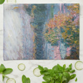 Claude Monet - Uitzicht van de Tuileries, Studie Theedoek (Gevouwen)