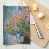 Claude Monet - Uitzicht van de Tuileries, Studie Theedoek (Quarter Fold)