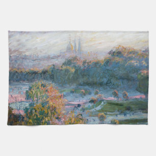 Claude Monet - Uitzicht van de Tuileries, Studie Theedoek