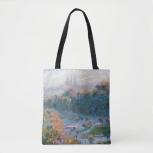 Claude Monet - Uitzicht van de Tuileries, Studie Tote Bag