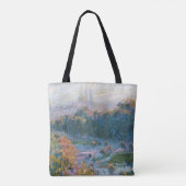 Claude Monet - Uitzicht van de Tuileries, Studie Tote Bag (Achterkant)