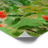 Claude Monet, Uitzicht van Vétheuil, 1880 Poster (Hoek)