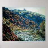 Claude Monet - Valley of the Petite Creuse Poster (Voorkant)