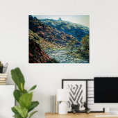 Claude Monet - Valley of the Petite Creuse Poster (Thuiskantoor)