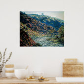 Claude Monet - Valley of the Petite Creuse Poster (Keuken)