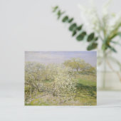 Claude Monet | Veervruchtenbomen in Bloom Briefkaart (Staand voorkant)