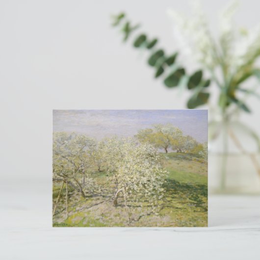 Claude Monet | Veervruchtenbomen in Bloom Briefkaart (Staand voorkant)
