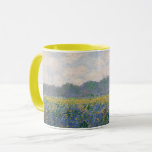 Claude Monet - Veld van gele irissen bij Giverny Mok