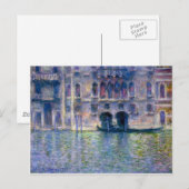 Claude Monet Venice Briefkaart (Voorkant / Achterkant)