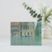 Claude Monet - Venice, Palazzo Dario Briefkaart (Staand voorkant)