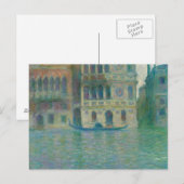 Claude Monet - Venice, Palazzo Dario Briefkaart (Voorkant / Achterkant)