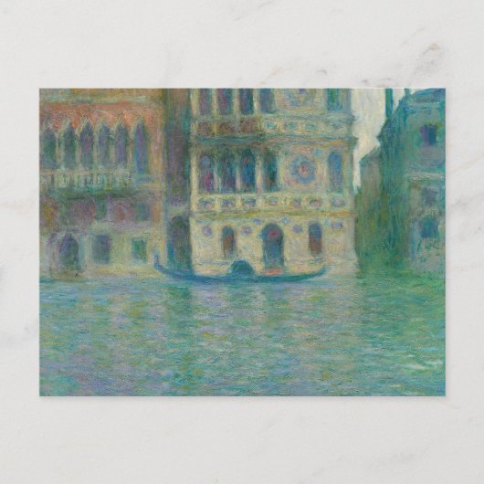 Claude Monet - Venice, Palazzo Dario Briefkaart (Voorkant)