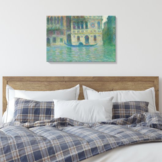 Claude Monet - Venice, Palazzo Dario Canvas Afdruk (Insitu (Slaapkamer))