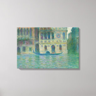 Claude Monet - Venice, Palazzo Dario Canvas Afdruk