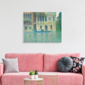 Claude Monet - Venice, Palazzo Dario Canvas Afdruk (Insitu (Woonkamer))