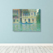 Claude Monet - Venice, Palazzo Dario Canvas Afdruk (Insitu (Houten vloer))