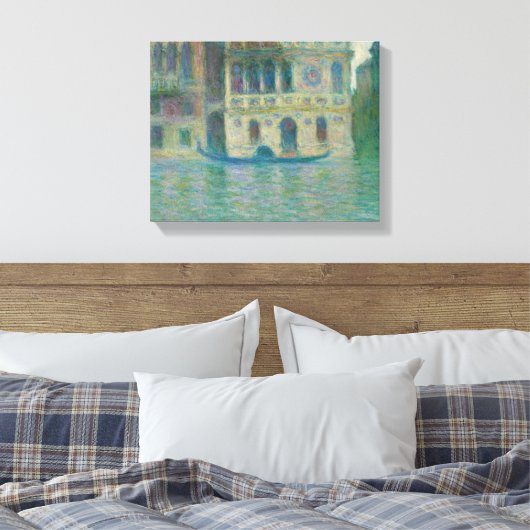 Claude Monet - Venice, Palazzo Dario Canvas Afdruk (Insitu (Slaapkamer))