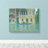 Claude Monet - Venice, Palazzo Dario Canvas Afdruk (Insitu (Houten vloer))