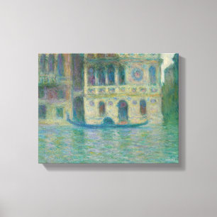 Claude Monet - Venice, Palazzo Dario Canvas Afdruk
