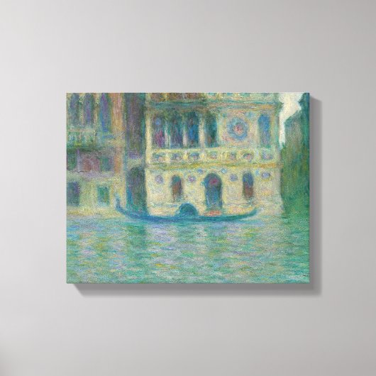Claude Monet - Venice, Palazzo Dario Canvas Afdruk (Voorkant)