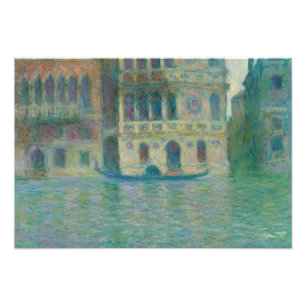 Claude Monet - Venice, Palazzo Dario Foto Afdruk