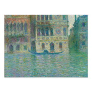 Claude Monet - Venice, Palazzo Dario Foto Afdruk