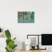 Claude Monet - Venice, Palazzo Dario Poster (Thuiskantoor)