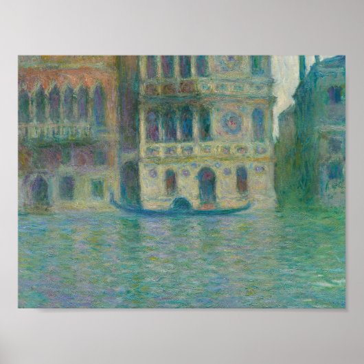 Claude Monet - Venice, Palazzo Dario Poster (Voorkant)