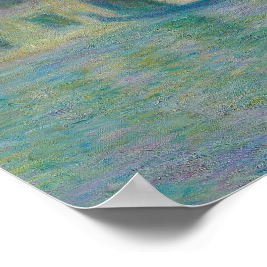 Claude Monet - Venice, Palazzo Dario Poster (Hoek)