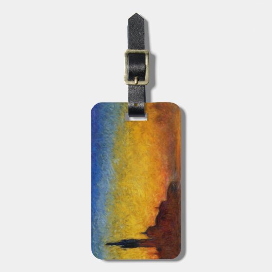 Claude Monet // Venice Twilight Bagagelabel (Voorkant verticaal)