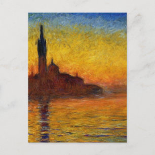 Claude Monet // Venice Twilight Briefkaart