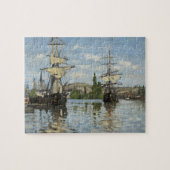 Claude Monet verscheept op de Seine River Travel A Legpuzzel (Horizontaal)
