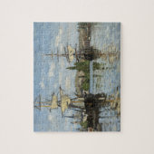 Claude Monet verscheept op de Seine River Travel A Legpuzzel (Verticaal)