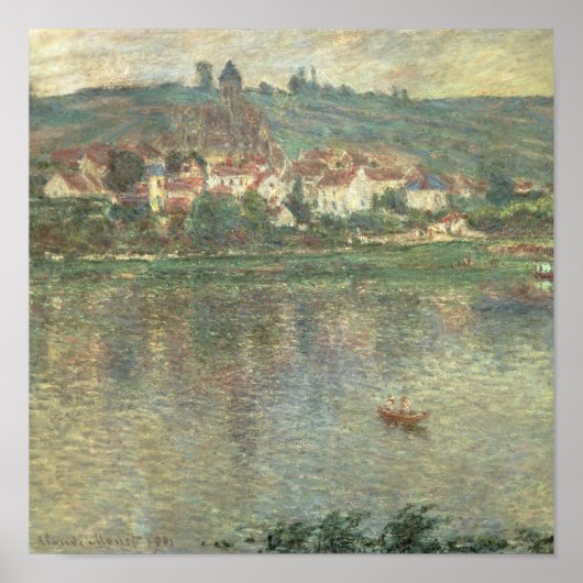 Claude Monet | Vetheuil 1901 Poster (Voorkant)