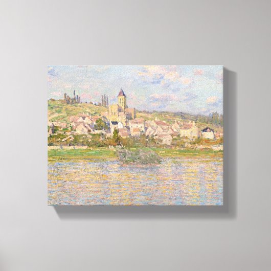 Claude Monet - Vetheuil Canvas Afdruk (Voorkant)