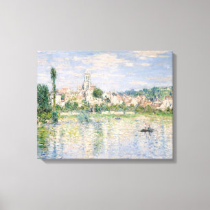 Claude Monet - Vetheuil in de zomer Canvas Afdruk