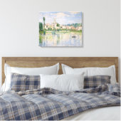Claude Monet - Vetheuil in de zomer Canvas Afdruk (Insitu (Slaapkamer))