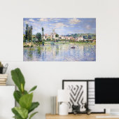 Claude Monet Vétheuil in de zomer Poster (Thuiskantoor)