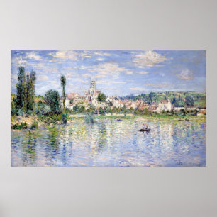 Claude Monet Vétheuil in de zomer Poster