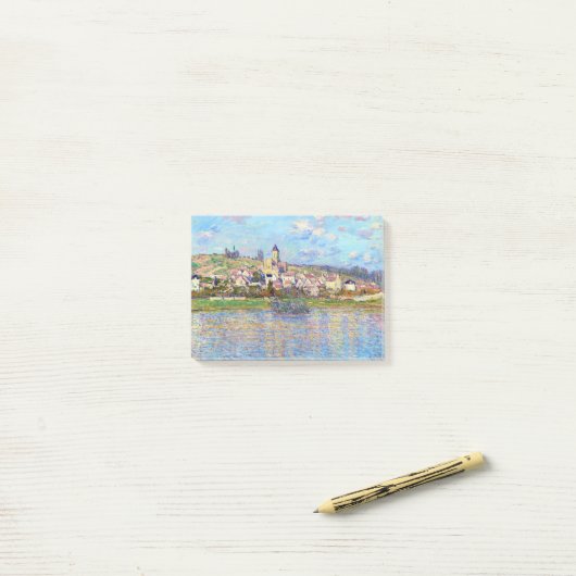 Claude Monet Vetheuil Post-it® Notes (Op bureau)