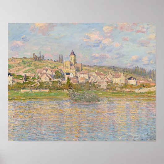 Claude Monet - Vétheuil Poster (Voorkant)
