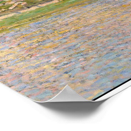 Claude Monet - Vetheuil Poster (Hoek)