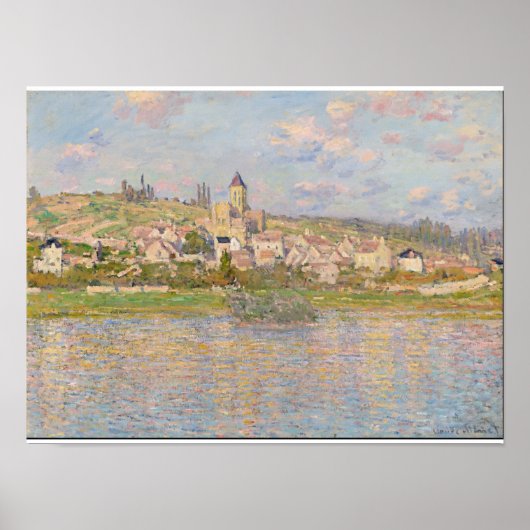Claude Monet - Vetheuil Poster (Voorkant)