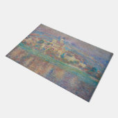 Claude Monet - Vetheuil, Sunset Deurmat (Schuin)