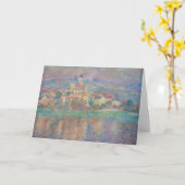 Claude Monet - Vetheuil, Sunset Kaart (Gele Bloem)